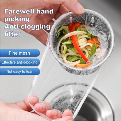 Shopping Bee Kitchen Sink Strainer Mesh - 100 PCS with Free Strainer