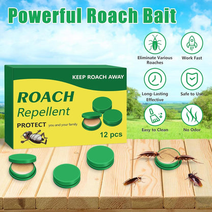 LUOJIBIE Roach Bait - 24 PCS ( Pack of 2 )