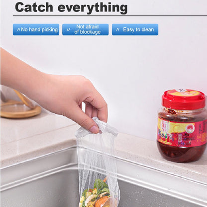 Shopping Bee Kitchen Sink Strainer Mesh - 100 PCS with Free Strainer