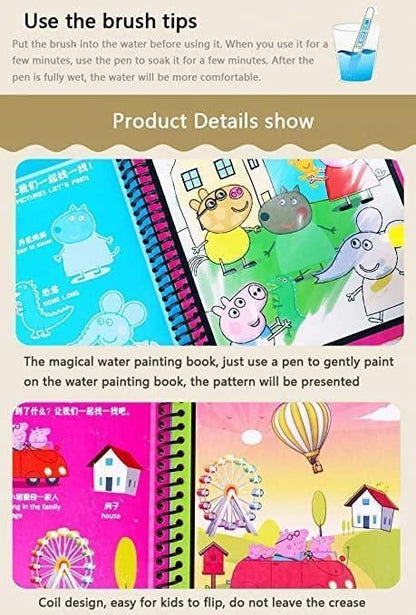 Reusable Magic Water Painting Book( BUY 1 GET 4)