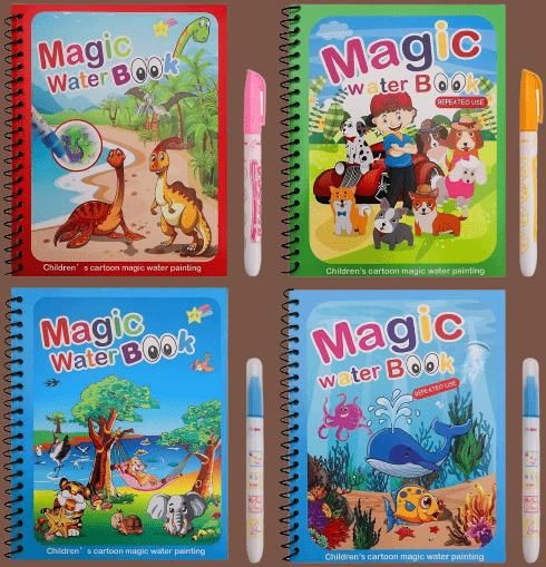 Reusable Magic Water Painting Book( BUY 1 GET 4)