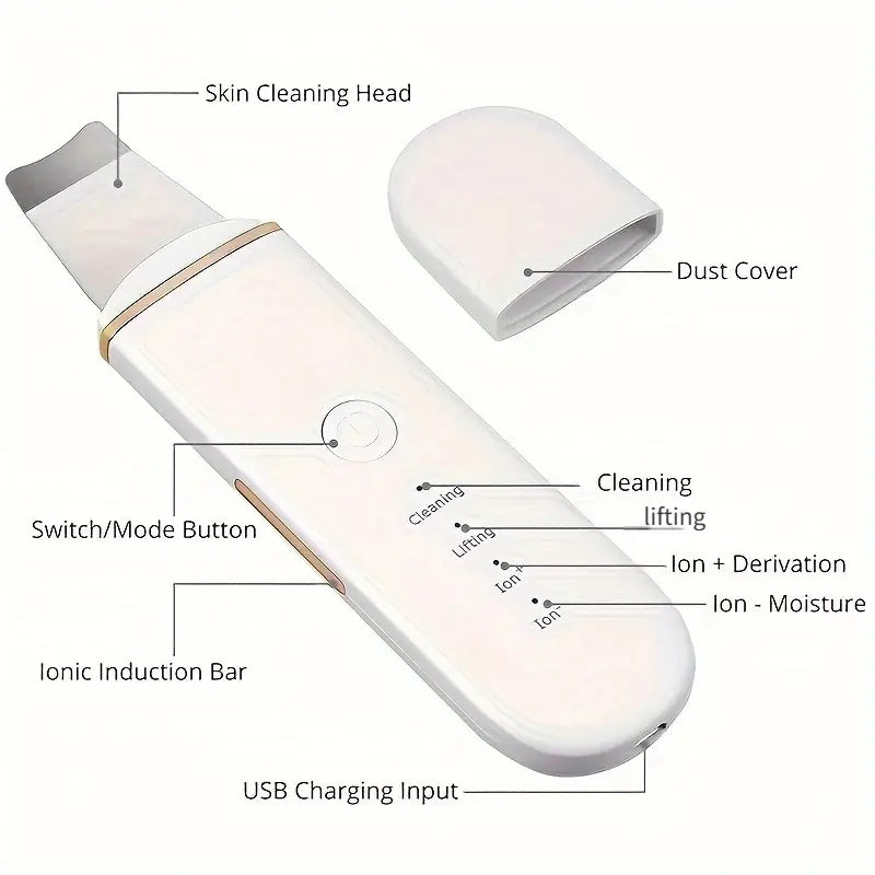 UltraGlow - Ultrasonic Facial Spatula