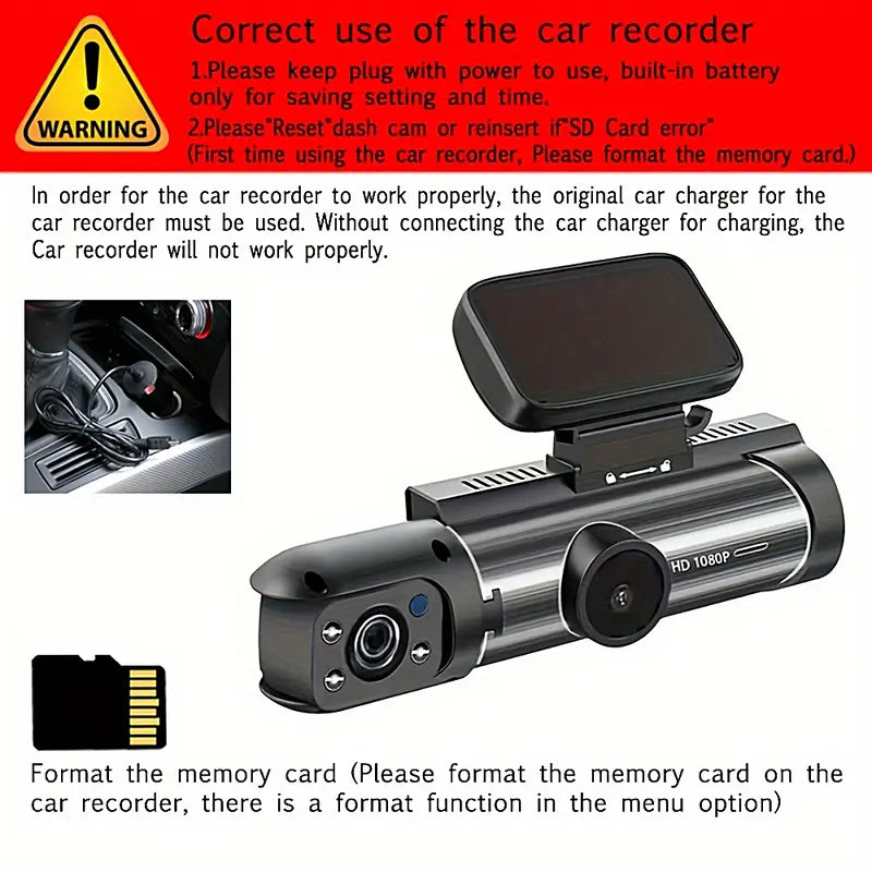 Guardian Pro - Dual Lens Dashcam