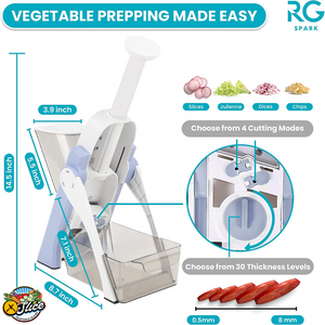 5 in 1 MULTIFUNCTIONAL QUICK VEGETABLE CUTTER & SLICER