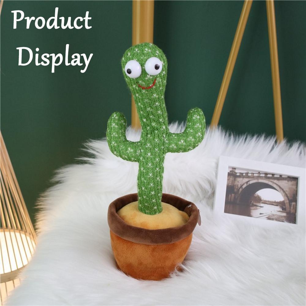 DANCING TALKING CACTUS POT TOY