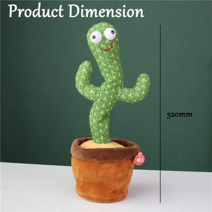 DANCING TALKING CACTUS POT TOY